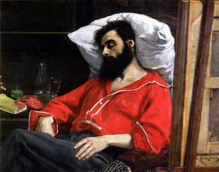 The Convalescent, or The Wounded Man (detail)